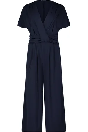 Betty Barclay Kombinezony, Kobieta, Niebieski, S, Elegancki Kombinezon z Kieszeniami