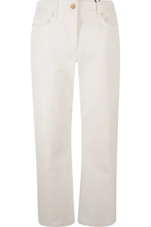Max Mara Spodnie, Kobieta, Biały, XS, Białe Spodnie Marianna