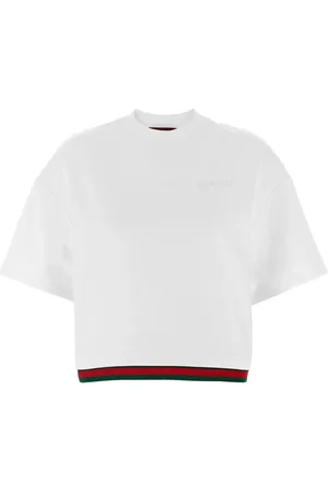 Gucci Bluzy, Kobieta, Biały, S, Biała Bluza z Wzorem