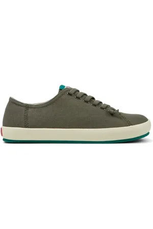 Camper Buty, Mężczyzna, Zielony, 40 EU, Zielone Sneakersy Peu Rambla dla Mężczyzn