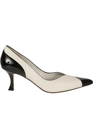 Salvatore Ferragamo Buty, Kobieta, Biały, 36 1/2 EU, Białe obcasy Eugene sandały