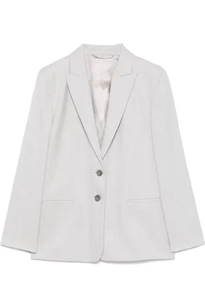 Calvin Klein Kurtki, Kobieta, Szary, XS, Szary płaszcz elegancki stylowy
