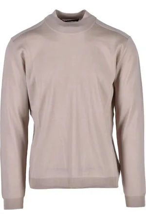 LOW BRAND Swetry, Mężczyzna, Beżowy, M, Maglia