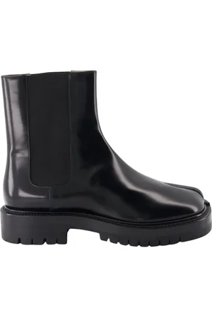 Maison Margiela Buty, Kobieta, Czarny, 36 EU, Tabi Split Toe Chelsea Buty