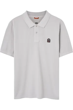 Parajumpers Koszulki, Mężczyzna, Szary, XL, Szare Polo z logo T-shirty i Pola