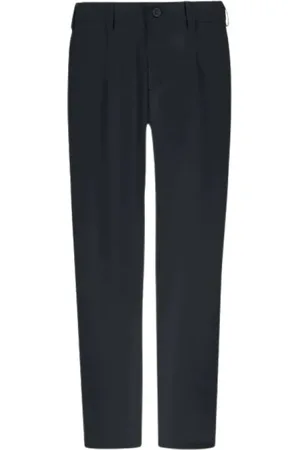 HERNO Spodnie, Mężczyzna, Niebieski, M, Vintage Niebieskie Spodnie Twill