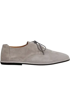 Officine creative Buty, Mężczyzna, Szary, 42 1/2 EU, Zamsz, Zamszowe Buty Damskie