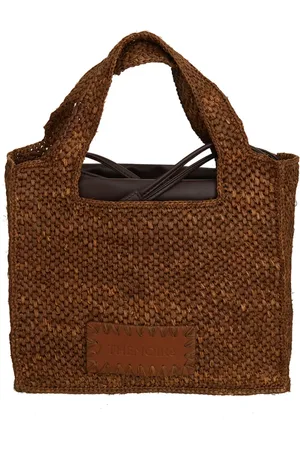 THEMOIRÈ Torebki, Kobieta, brązowy, ONE SIZE, Mała Torba Raffia