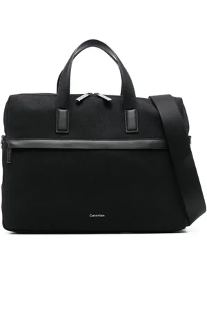 Calvin Klein Torebki, Mężczyzna, Czarny, ONE SIZE, Poliester, Torba na laptopa