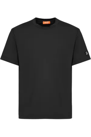sunseeker Koszulki, Mężczyzna, Czarny, M, Nylon, T-shirt z nylonu z logo, krótkie rękawy