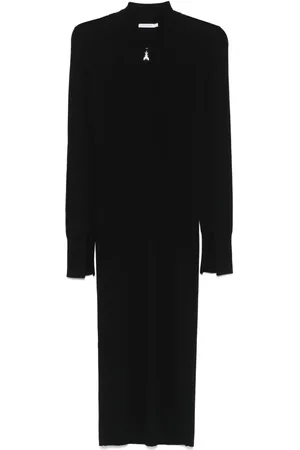 Patrizia Pepe Sukienki, Kobieta, Czarny, S, Elegancka Sukienka Nero dla Kobiet