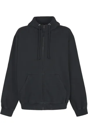Maison Margiela Bluzy, Mężczyzna, Czarny, M, Stylowa Kurtka Sweat dla Mężczyzn