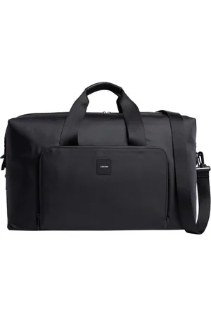 Calvin Klein Torebki, Mężczyzna, Czarny, ONE SIZE, Poliester, Czarna torba z poliestru z odpornym na warunki atmosferyczne zamkiem błyskawicznym
