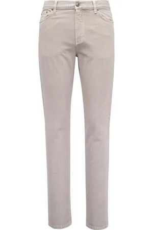 Ermenegildo Zegna Jeansy, Mężczyzna, Szary, W30, Klasyczne Jeansyy Dżinsowe dla Mężczyzn