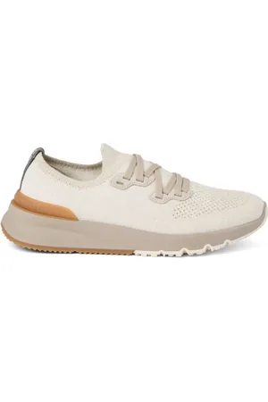 Brunello Cucinelli Buty, Mężczyzna, Szary, 45 EU, Wygodne Sneakersy na Co Dzień