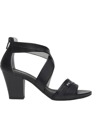 Nero Giardini Buty, Kobieta, Czarny, 40 EU, Czarne Casualowe Sandały Damskie