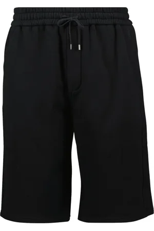 Saint Laurent Szorty, Mężczyzna, Czarny, L, Czarne Szorty Bermuda Styl Cassandre