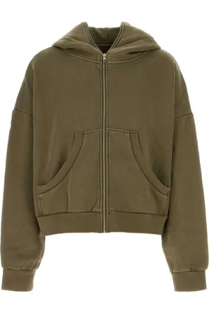 Entire Studios Bluzy, Mężczyzna, Zielony, S, Oversize Army Bawełniany Sweter