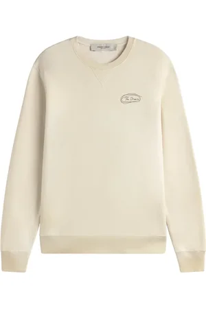 Golden Goose Bluzy, Mężczyzna, Beżowy, L, Bawełna, Vintage Archibald Sweatshirt