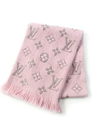 LOUIS VUITTON Pre-owned, Kobieta, Różowy, ONE SIZE, Wełna, Pre-owned Fabric scarves