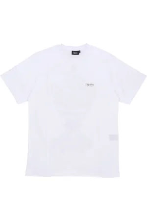 DOLLY NOIRE Koszulki, Mężczyzna, Biały, L, Białe Kubki Krótki Rękaw T-shirt