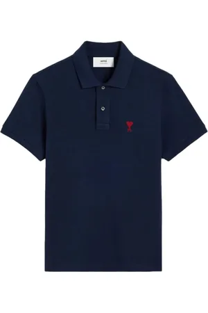 Ami Koszulki, Kobieta, Niebieski, S, Klasyczny Polo Shirt dla Mężczyzn