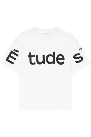 Etudes Koszulki, Mężczyzna, Biały, L, Relax T-Shirt Big