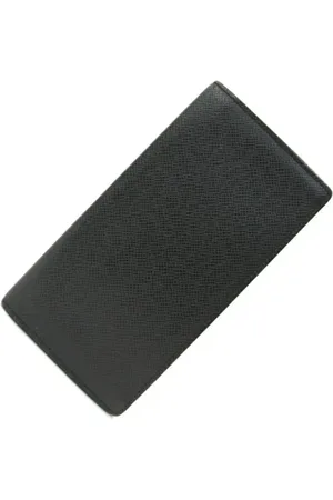LOUIS VUITTON Pre-owned, Mężczyzna, Czarny, ONE SIZE, Skóra, Pre-owned skórzane portfele