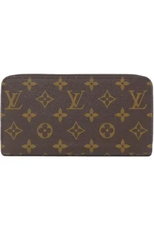 LOUIS VUITTON Pre-owned, Kobieta, brązowy, ONE SIZE, Len, Pre-owned Fabric wallets