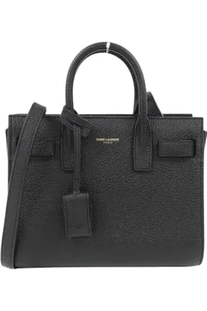 Saint Laurent Pre-owned, Kobieta, Czarny, ONE SIZE, Skóra, Pre-owned Skórzane torebki