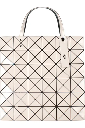 Issey Miyake Torebki, Kobieta, Beżowy, ONE SIZE, Lucent Torebka z Ikonicznymi Trójkątami