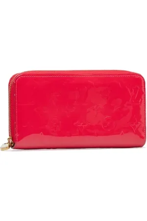 LOUIS VUITTON Pre-owned, Kobieta, Czerwony, ONE SIZE, Skóra, Pre-owned skórzane portfele
