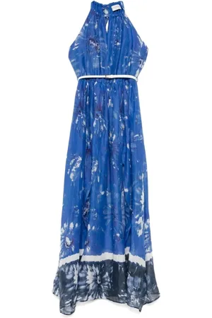 ERMANNO SCERVINO Sukienki, Kobieta, Niebieski, S, Elegancka Czarna Sukienka Koktajlowa