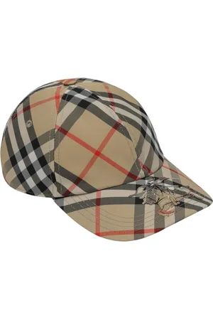Burberry Akcesoria, Kobieta, Beżowy, S, Kapelusz z daszkiem Modny Dodatek