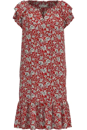 Co`Couture Sukienki, Kobieta, Wielobarwność, S, Sukienka Sunrisecc Crop Scarlet