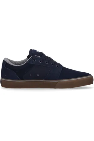 Etnies Buty, Mężczyzna, Niebieski, 43 EU, Zamsz, Ciemnoniebieskie Buty Skate z Gumową Podeszwą