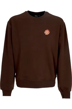 DOLLY NOIRE Bluzy, Mężczyzna, brązowy, XL, Brązowy Climbing Crewneck Sweatshirt