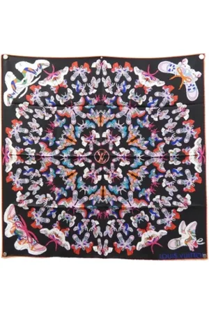 LOUIS VUITTON Pre-owned, Kobieta, Wielobarwność, ONE SIZE, Pre-owned Silk scarves