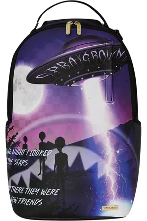 Sprayground Torebki, Mężczyzna, Wielobarwność, ONE SIZE, Fioletowy Plecak Nocny