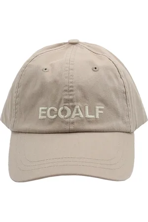 ECOALF Akcesoria, Mężczyzna, Biały, ONE SIZE, Bawełna, Biała Czapka Baseballowa z Logiem Bawełna