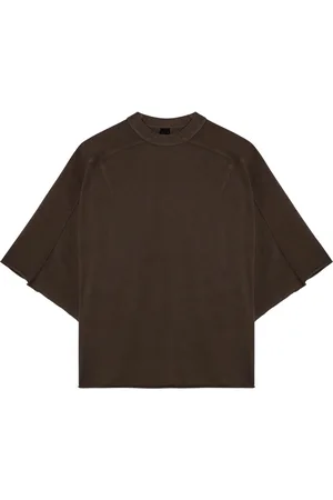 Entire Studios Koszulki, Mężczyzna, brązowy, M, Bawełna, T-shirt z krótkim rękawem i okrągłym dekoltem
