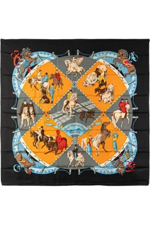 Hermès Pre-owned, Kobieta, Wielobarwność, ONE SIZE, Pre-owned Silk scarves