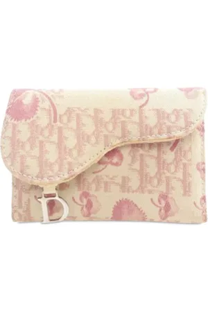 Dior Pre-owned, Kobieta, Różowy, ONE SIZE, Pre-owned Canvas key-holders
