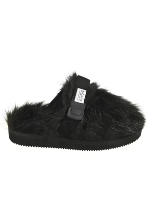 SUICOKE Buty, Kobieta, Czarny, 36 1/2 EU, Czarne Sandały dla Mężczyzn