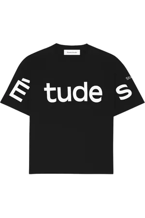 Etudes Koszulki, Mężczyzna, Czarny, S, Bawełna, Relax Big T-Shirt Czarny