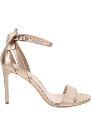 Nero Giardini Buty, Kobieta, Beżowy, 38 EU, Klasyczne Skórzane Buty na Wysokim Obcasie