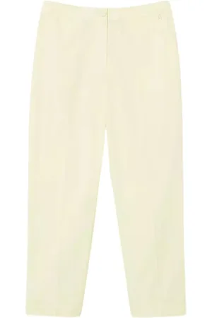 Twin-Set Spodnie, Kobieta, Żółty, S, Żółte Spodnie Chino Actitude Revive