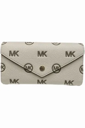 Michael Kors Pre-owned, unisex, Szary, ONE SIZE, Skóra, Pre-owned skórzane portfele