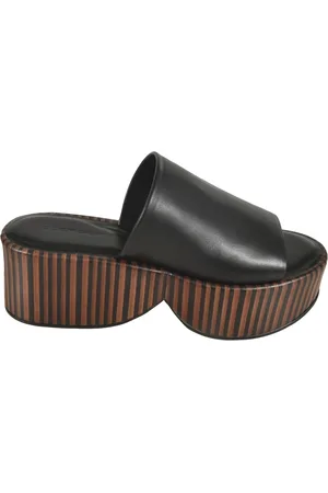 Robert Clergerie Buty, Kobieta, Czarny, 38 1/2 EU, Czarne Sandały dla Kobiet