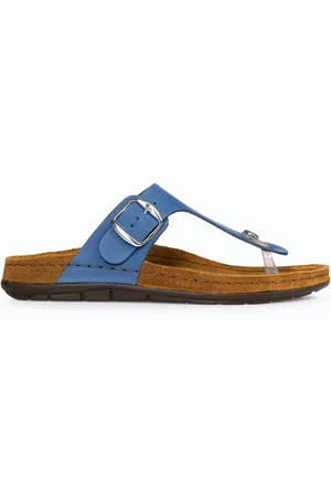 Rohde Buty, Kobieta, Niebieski, 35 EU, Niebieski sandał damski na lato